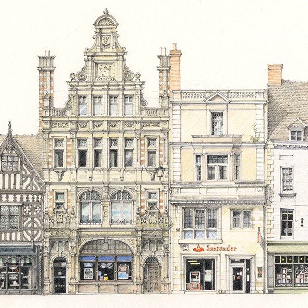 James St Clair Wade Exhibition: The Shrewsbury Streetscape Project